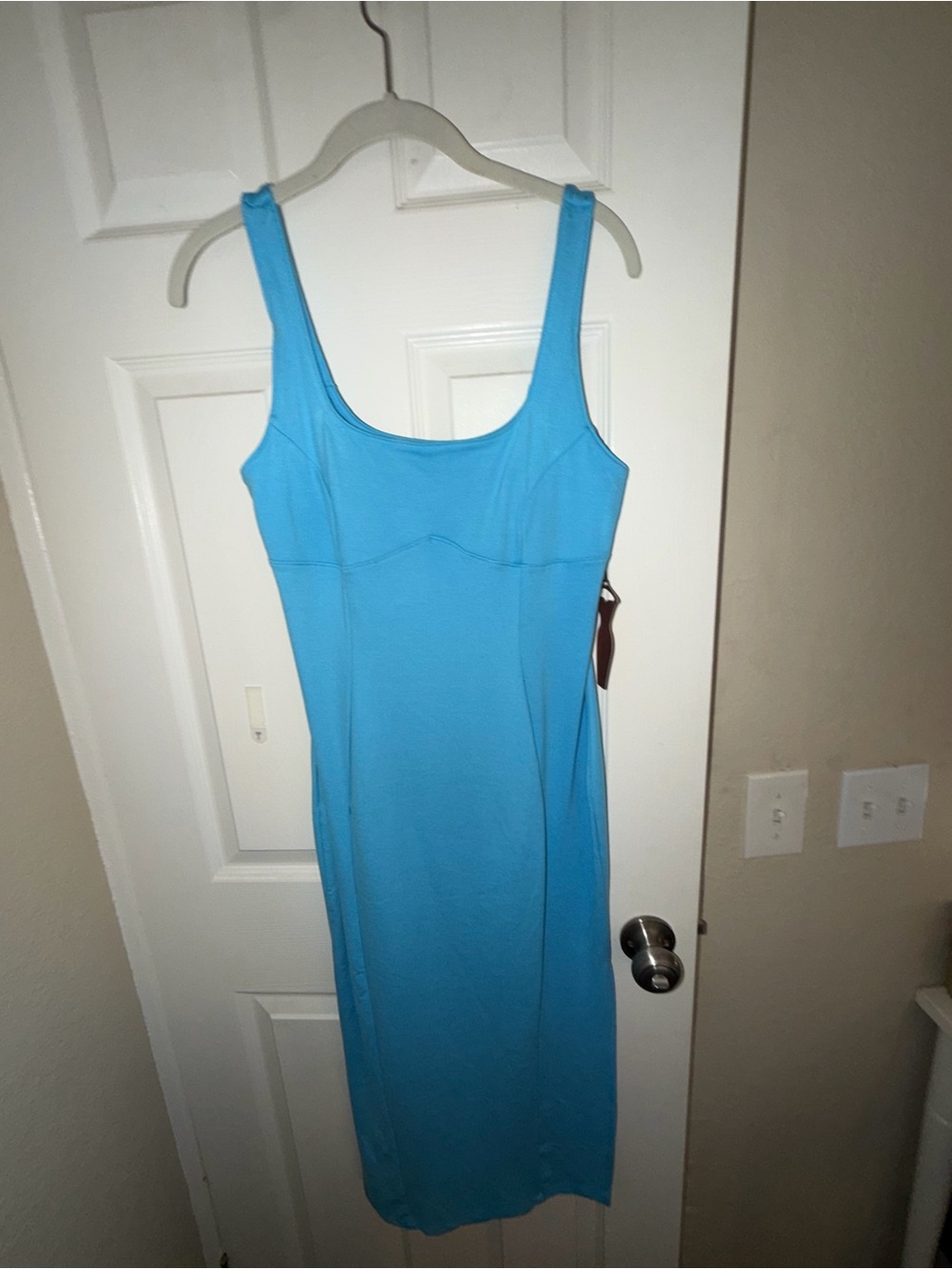 Blue Tank Midi Dress